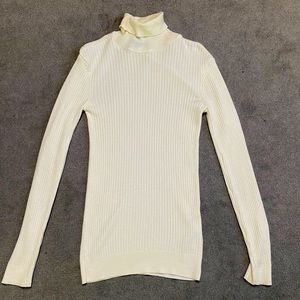Cream Turtleneck - BoohooMAN